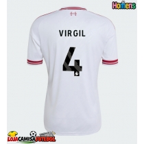 Camisa de Futebol Liverpool Virgil van Dijk #4 Equipamento Secundário 2026-27 Manga Curta